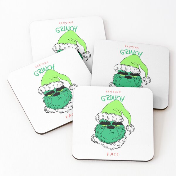 Item preview, resting grinch face designed and sold by RiseandShineTee.