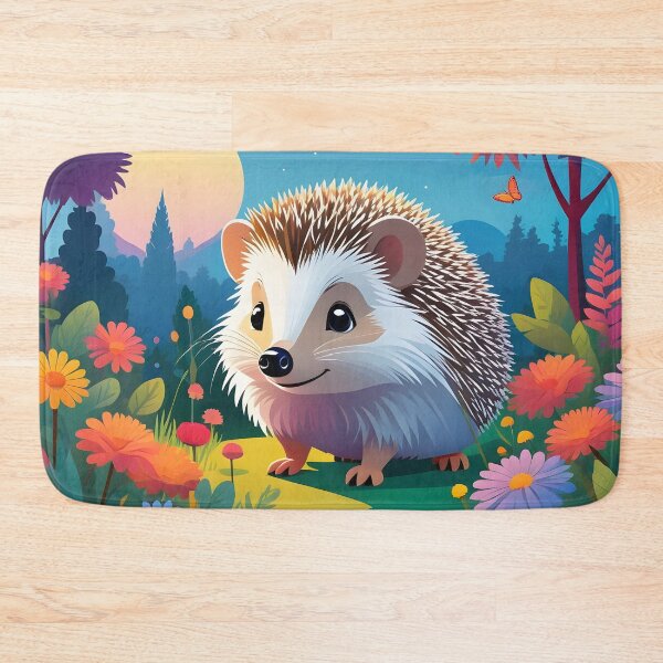 Item preview, Hedgehog Artwork designed and sold by WildlifeInc.