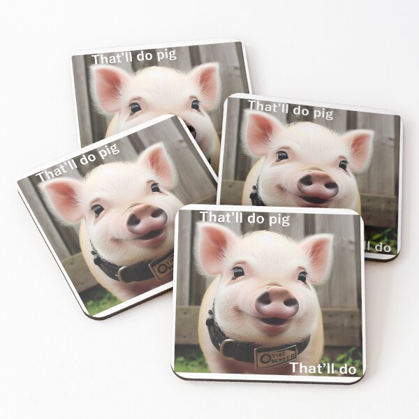 Item preview, That'll Do Pig, That'll do. designed and sold by TimeBender.