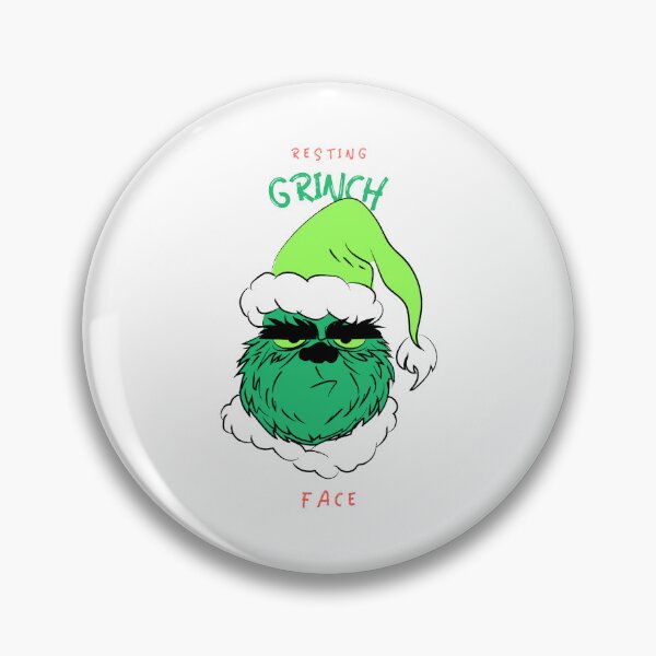 Item preview, Resting Grinch Face designed and sold by RiseandShineTee.