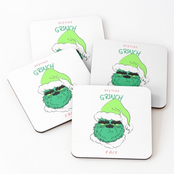 Item preview, Resting Grinch Face designed and sold by RiseandShineTee.