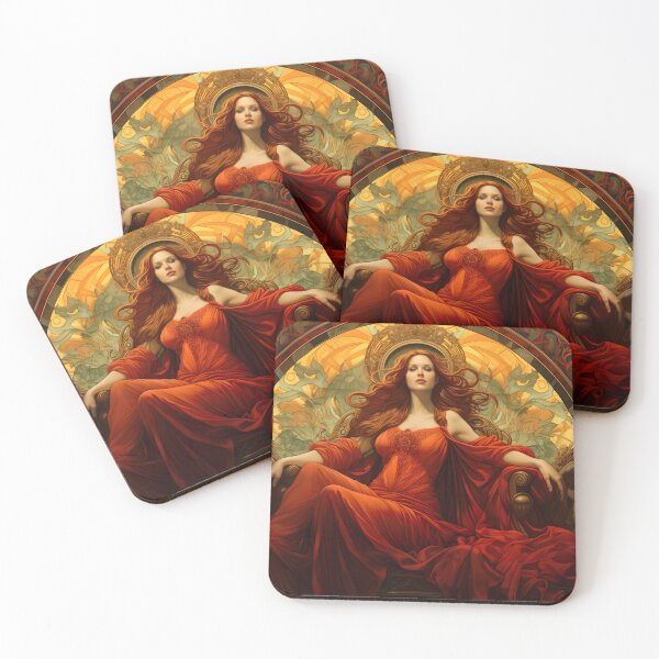 Item preview, The Crimson Elegance Collection: The Red Queen, Muse of the REDSHIFT Renaissance designed and sold by Rebecka Eggers.