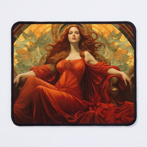 Item preview, The Crimson Elegance Collection: The Red Queen, Muse of the REDSHIFT Renaissance designed and sold by Rebecka Eggers.