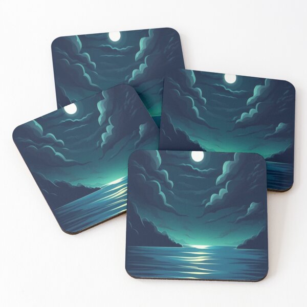 Item preview, Night at the ocean designed and sold by Santauros.