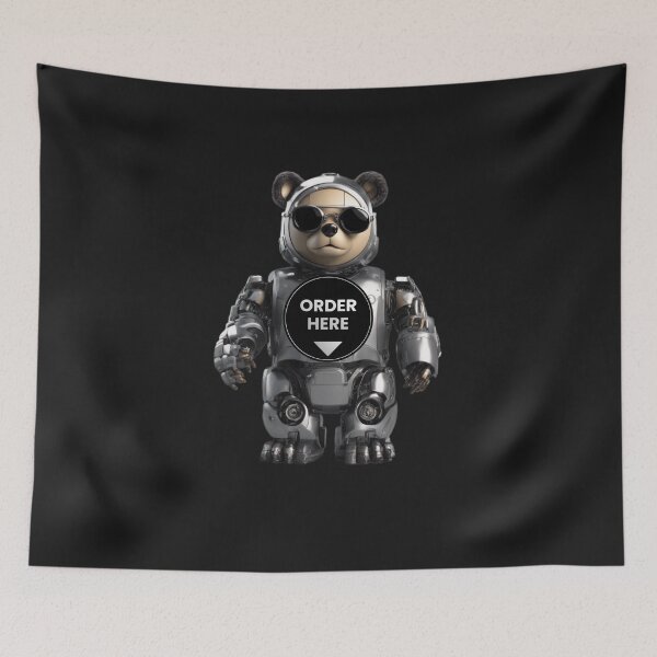 Item preview, Entrepreneurial Bear: Art Model Welcoming Orders designed and sold by ALITTLETOWN.