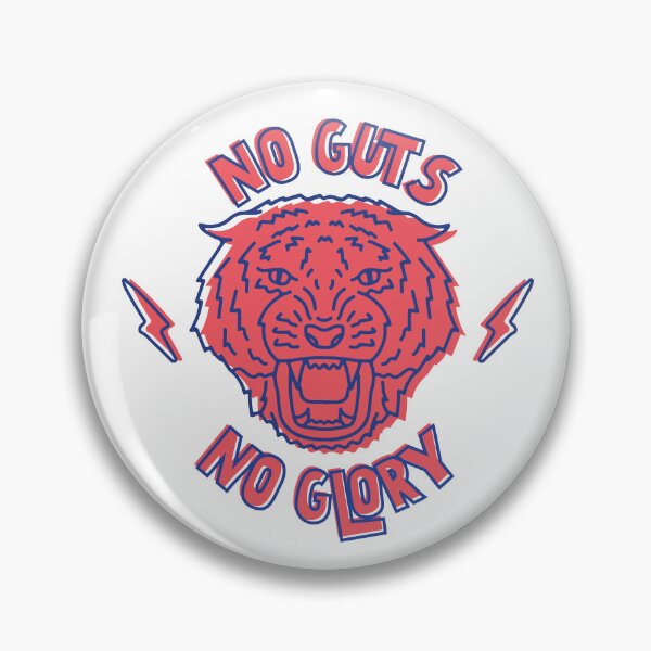 Item preview, No Guts No Glory Tiger designed and sold by skepticat-artsy.