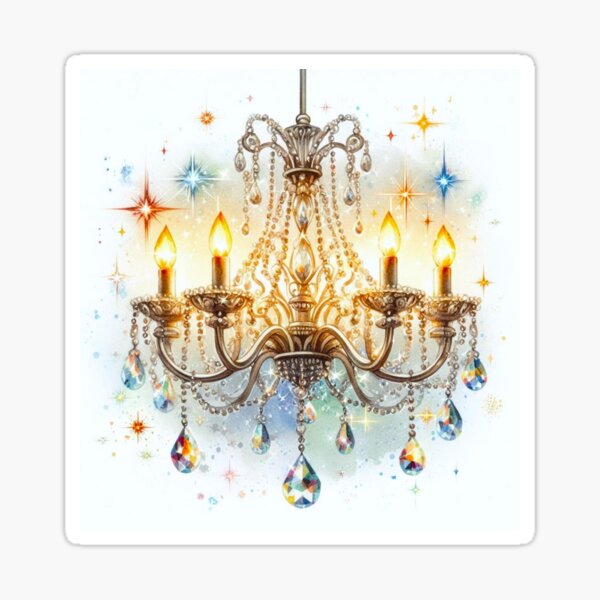 chandelier Sticker