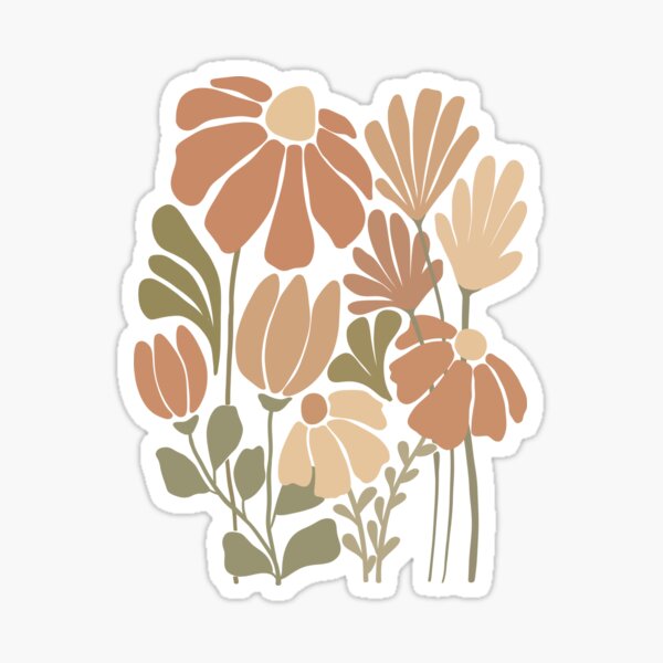 Artikel-Vorschau von Boho-Blumendesign, designt und verkauft von ErinGarzaprints.