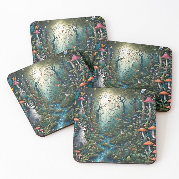 Item preview, Enchanted Forest: A Realm of Enchantment and Mystery designed and sold by Best-Art-32.