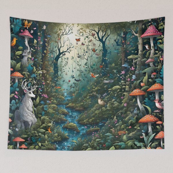 Item preview, Enchanted Forest: A Realm of Enchantment and Mystery designed and sold by Best-Art-32.