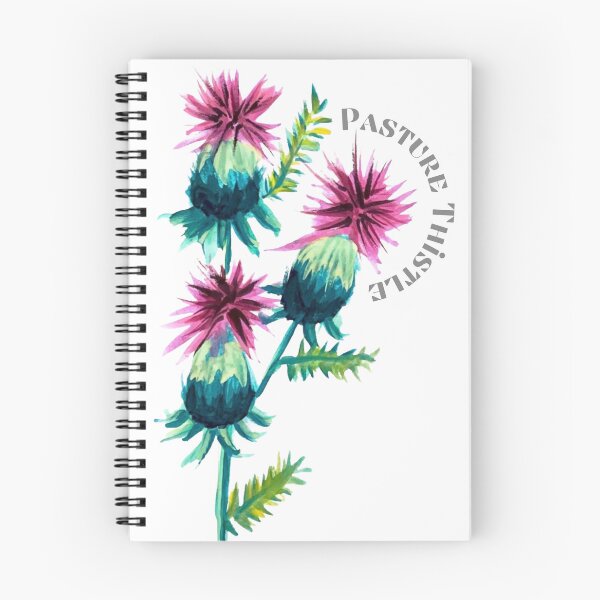Item preview, Pasture Thistle Watercolor designed and sold by Color Chicago.