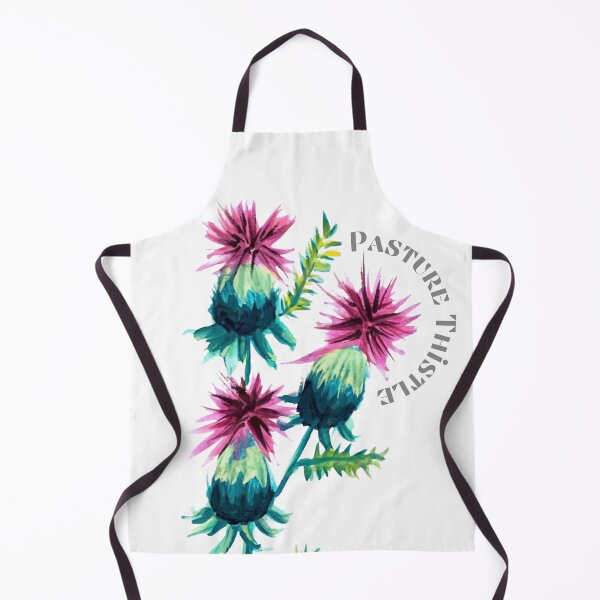 Item preview, Pasture Thistle Watercolor designed and sold by Color Chicago.