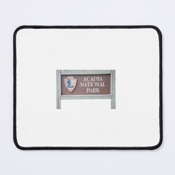 Item preview, Acadia National Park Welcome Sign - Maine designed and sold by delmarvastickers.