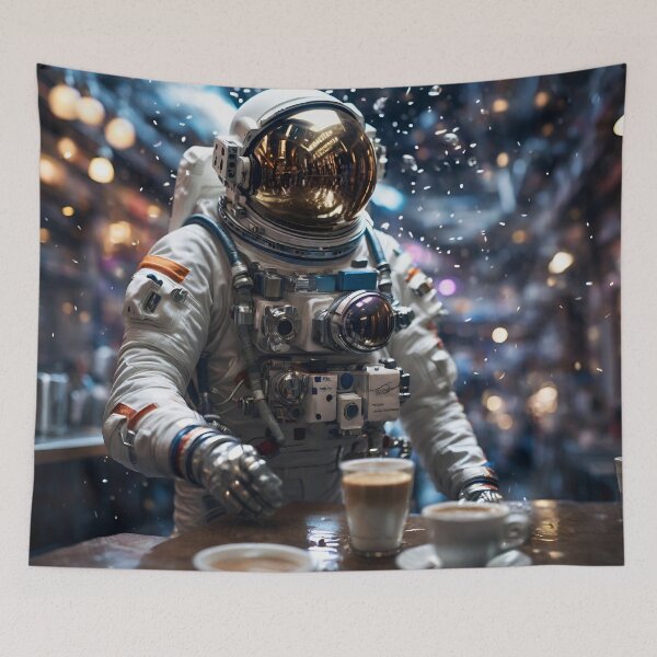 Item preview, "Cosmic Connections: Where the Universe Meets Your Daily Grind" designed and sold by Best-Art-32.