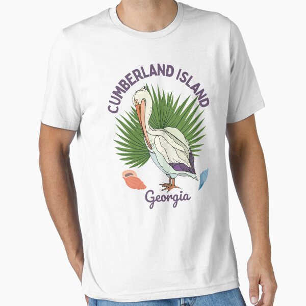 Item preview, Wild Cumberland Island, Georgia, Purple Text- Wildlife / Nature designed and sold by TimelessLocales.
