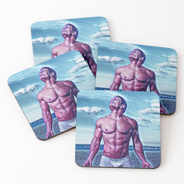 Item preview, Male Underwear Model Night Art designed and sold by theniteflix.