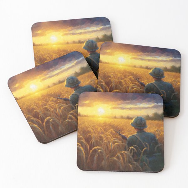 Item preview, The Fields of Elysium - A Journey to Valhalla for a Vietnam Vet designed and sold by ClassicRetroism.