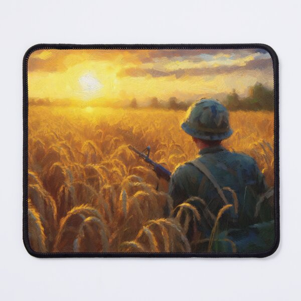 Item preview, The Fields of Elysium - A Journey to Valhalla for a Vietnam Vet designed and sold by ClassicRetroism.