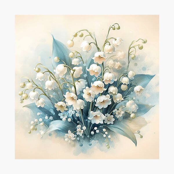 Item preview, Lily Of The Valley Bouquet designed and sold by HHPhotographyFL.