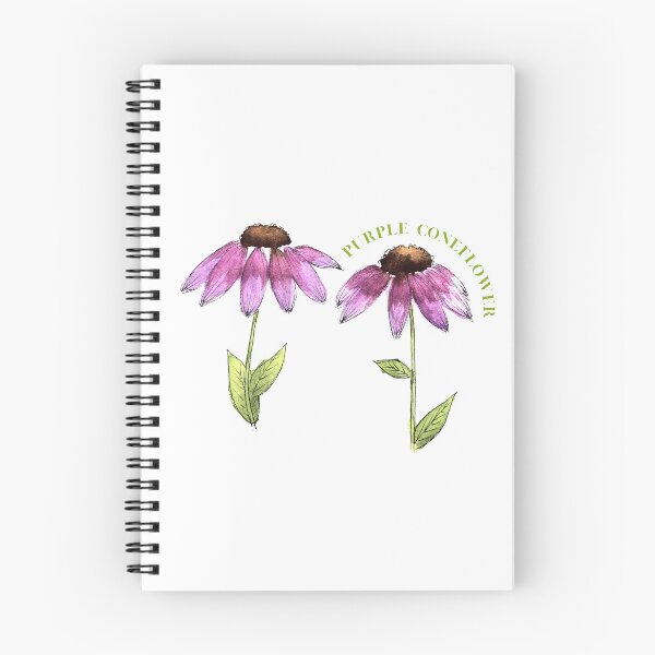 Item preview, Purple Coneflower Watercolor designed and sold by Color Chicago.