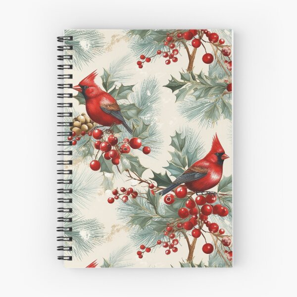 Item preview, Vintage Christmas Cardinals designed and sold by Fizzycat.