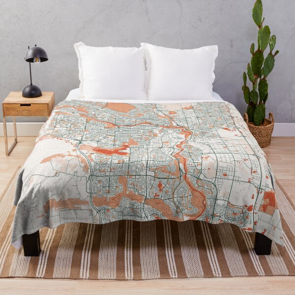 Item preview, Calgary City Map of Alberta, Canada - Bohemian designed and sold by deMAP.