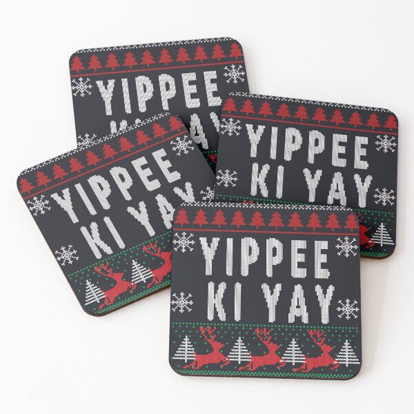 Item preview, yippee ki yay christmas designed and sold by sketchybro.