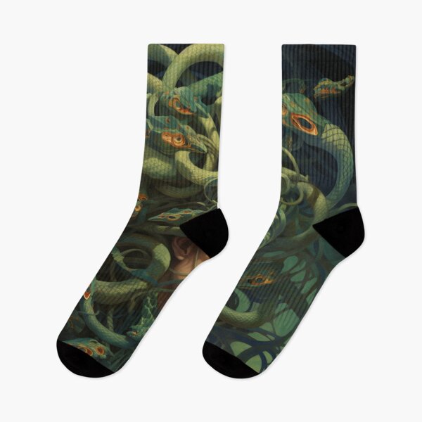 Item preview, "Elegancia serpentina: Las crónicas de Medusa" designed and sold by VinciArt24.