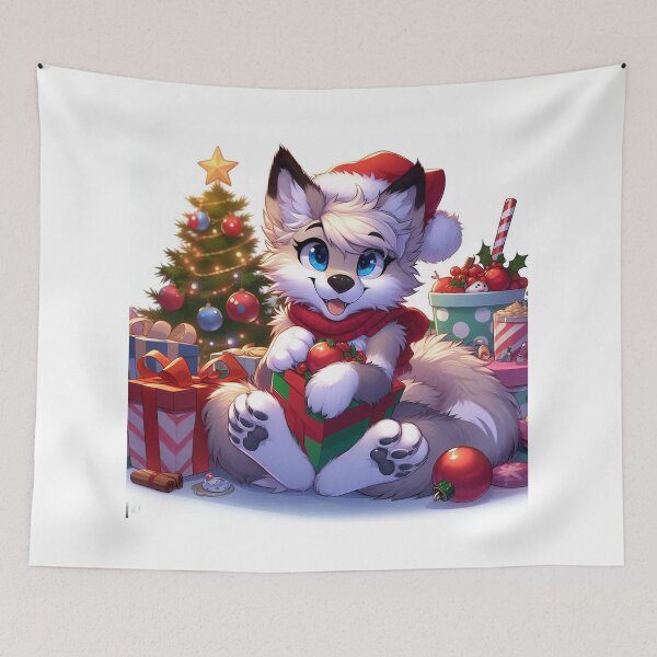 Item preview, Christmas Furry Winter Holiday designed and sold by Evelyns-Furries.