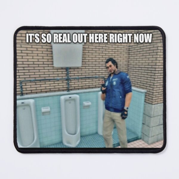 Item preview, Koichi Adachi It’s So Real Out Here Right Now Meme designed and sold by MerikuroCreates.