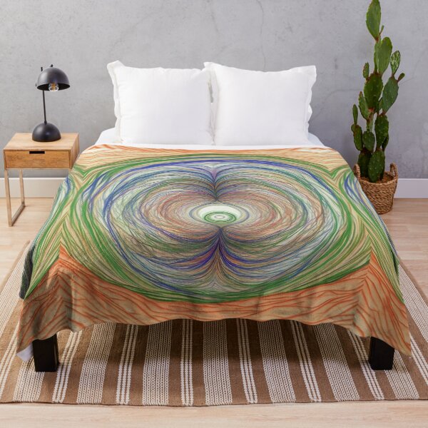 Item preview, multicolored stripes circular waves modern art street wear designed and sold by Carlos Gudino.
