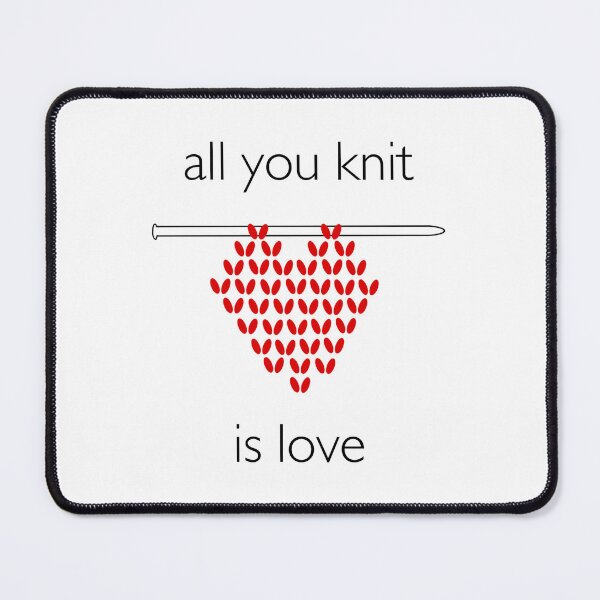Item preview, All You Knit Is Love designed and sold by knitlikegranny.
