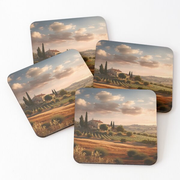 Item preview, Beautiful tuscan landscape print designed and sold by dcrc.