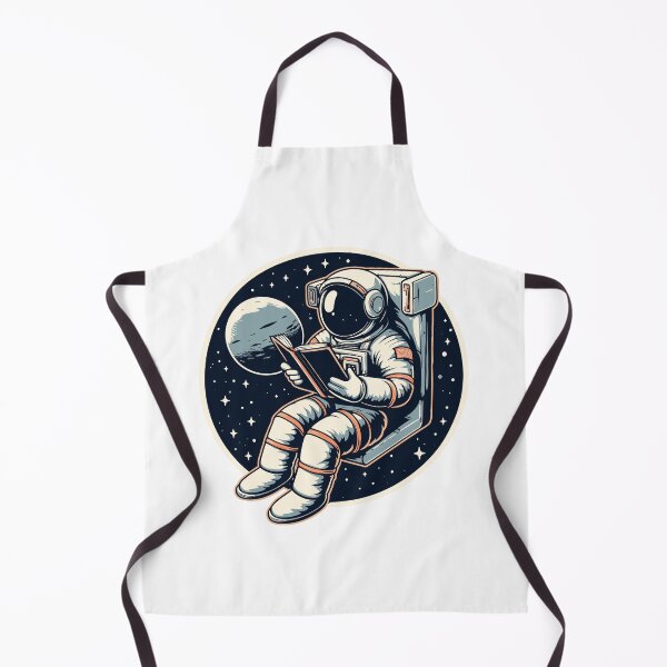 Item preview, Astronaut reading a book in space designed and sold by TomTeeShop01.