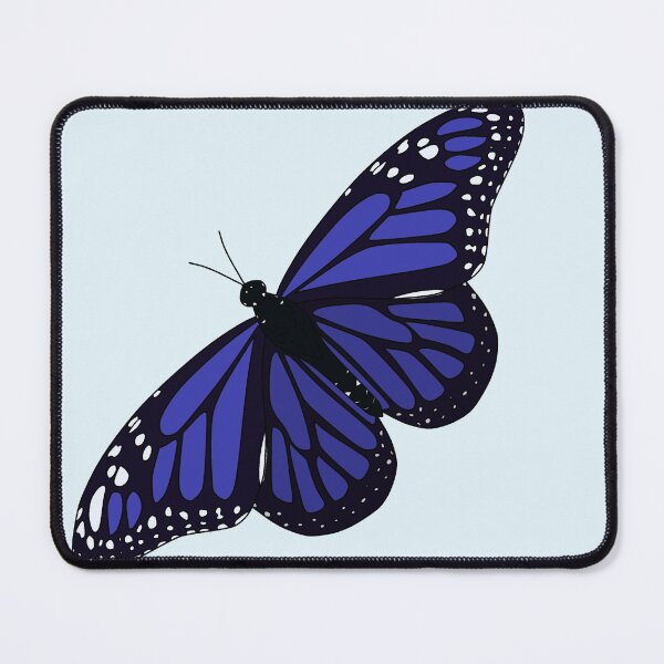 Item preview, Muted Indigo Butterfly designed and sold by Cutsiecottage.