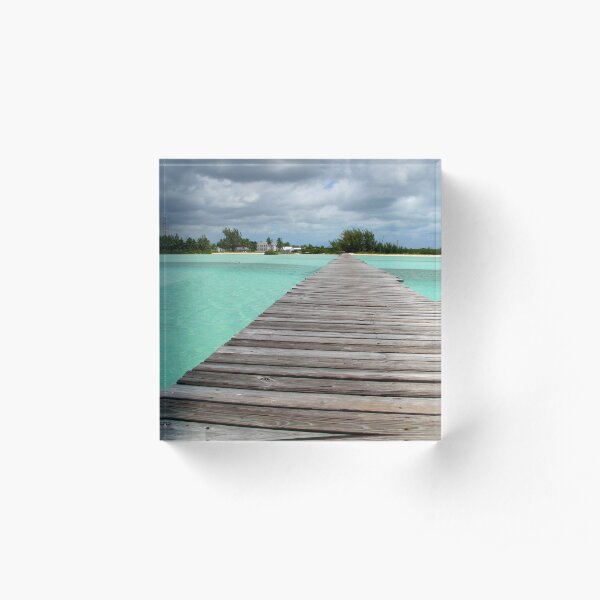 Cherokee Sound, Bahamas Acrylic Block