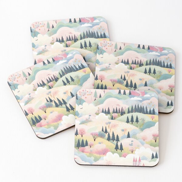 Item preview, Dreamy Castle Meadows designed and sold by Fizzycat.
