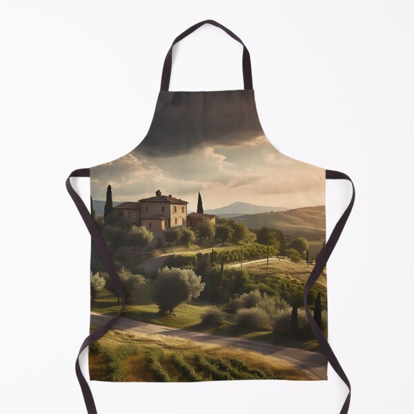 Item preview, Beautiful tuscan landscape print designed and sold by dcrc.