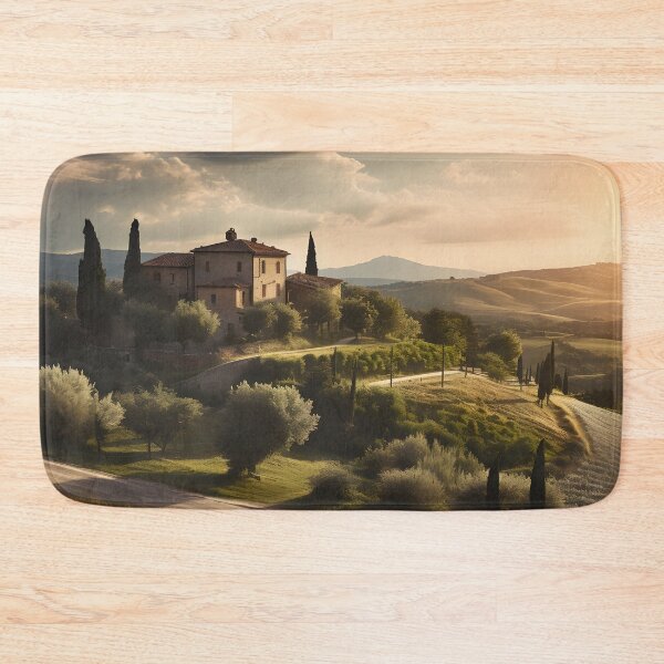 Item preview, Beautiful tuscan landscape print designed and sold by dcrc.