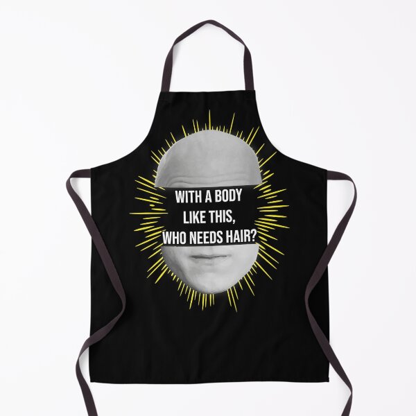 Item preview, With a body like this who needs hair? designed and sold by WATEKE.