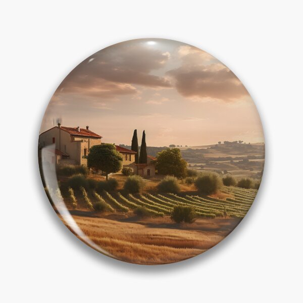 Item preview, Beautiful tuscan landscape print designed and sold by dcrc.