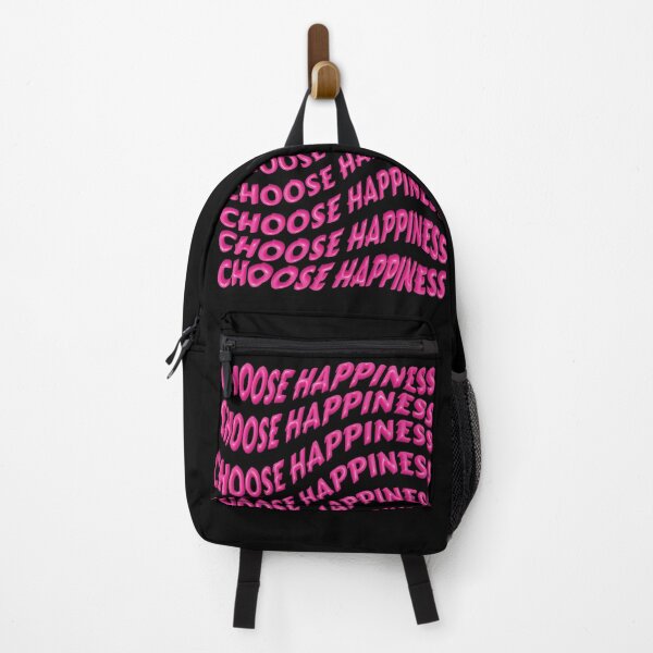 Item preview, Choose Happiness 3D Wavy Text in Pink designed and sold by hockeng.
