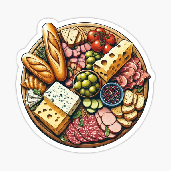 Item preview, Food Charcuterie Board designed and sold by yunamaliskova.