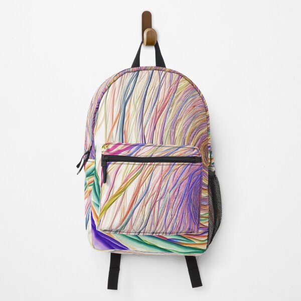 Item preview, multicolored circular lines abstract art street wear designed and sold by Carlos Gudino.