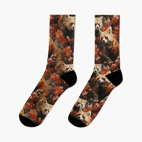 Item preview, Animal Artwork Exclusive Panda Bear Artwork Cute Red Pandas Gift Ideas P112-1 designed and sold by MPCFICTION.
