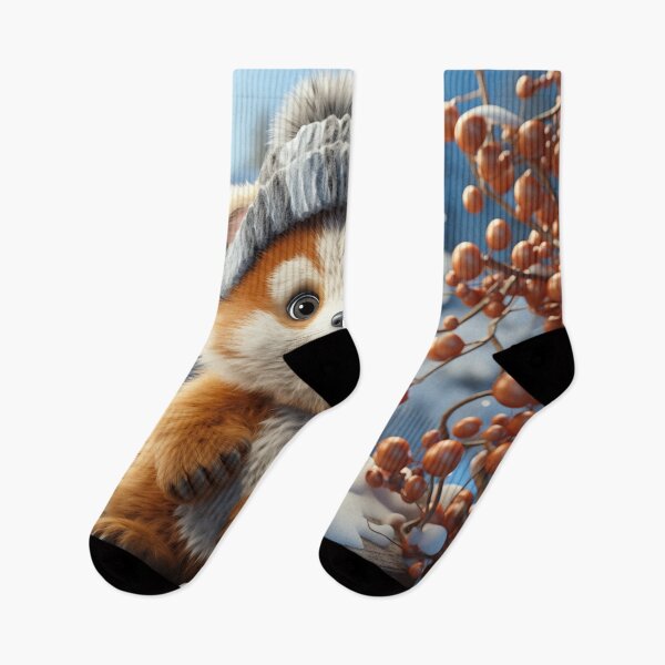 Item preview, Rufus - Super cute red panda with a fluffy hat designed and sold by Rivercoatl.