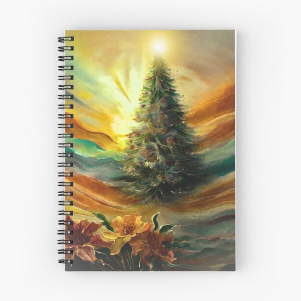 Item preview, Christmas Tree- Rainbow Enlightenment Sunset paradise multicolored designed and sold by Modern-Tropical.