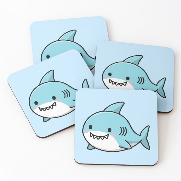Item preview, Cute Shark Cartoon designed and sold by MoasisArt.