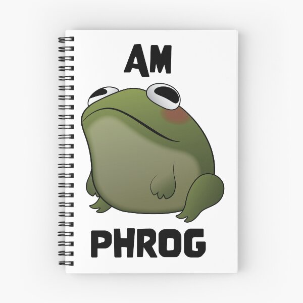 Item preview, AM PHROG w/text designed and sold by Oliver M.