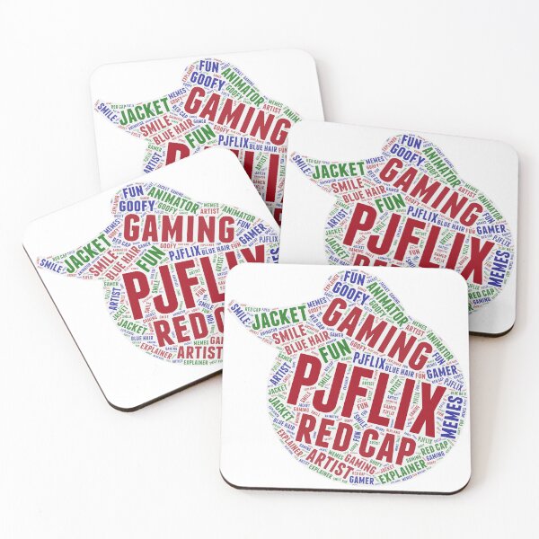 Item preview, PJFLIX Logo designed and sold by WordsYouLove.